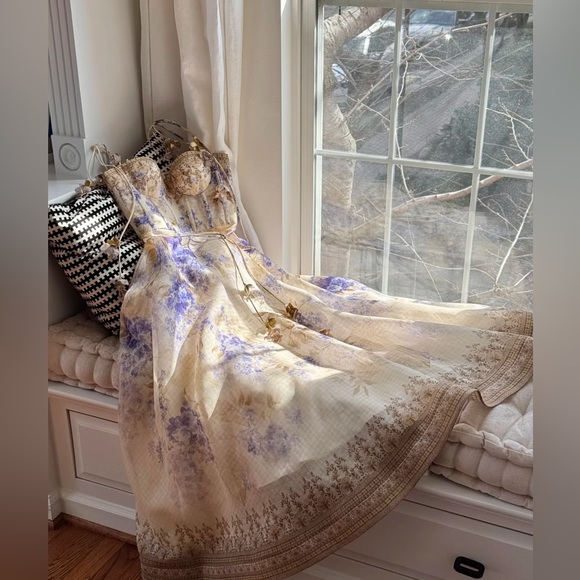 zimmermann picnic midi dress size 1 - Picture 5 of 5